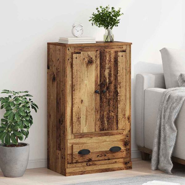 vidaXL Highboard Altholz 60 x 35,5 x 103,5 cm Holzwerkstoff