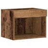 vidaXL TV-Schrankset 2 pcs Altholz 40 x 30 x 30 cm Holzwerkstoff