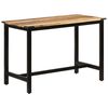 vidaXL Esstisch 110x60x76 cm Massivholz Mango