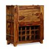 vidaXL Barschrank Massivholz Akazie 85x40x95 cm