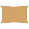 vidaXL Sonnensegel 160 g/m&sup2; Rechteckig Sandfarben 2x2,5 m HDPE