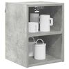 vidaXL H&auml;ngeschrank Beton Grau 30 x 29,5 x 40 cm Holzwerkstoff