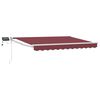 vidaXL Manuelle Gelenkarmmarkise mit LEDs 3 x 2 m