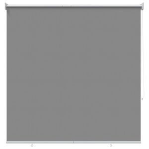 vidaXL Au&szlig;en-Rollos mit UV-Schutz Hellgrau 100 x 230 cm (B x H)