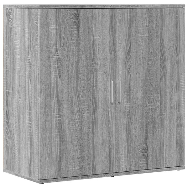 vidaXL Sideboards 2 Stk. Grau Sonoma 79x38x80 cm Holzwerkstoff