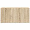vidaXL 4-tlg. TV-Schrank-Set Sonoma-Eiche Holzwerkstoff