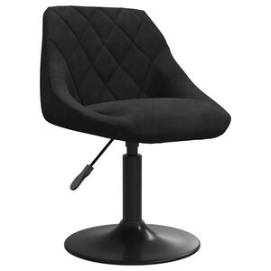vidaXL Barhocker Schwarzer Samt