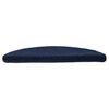 vidaXL Stufenmatten Selbstklebend 5 Stk. 56x17x3 cm Marineblau Halbrund