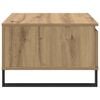 vidaXL Couchtisch Artisan-Eiche 55 x 55 x 36,5 cm Holzwerkstoff