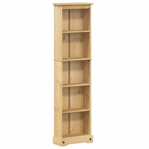 vidaXL B&uuml;cherregal Corona 46x20x170 cm Massivholz Kiefer