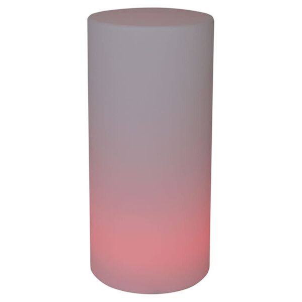 Eurotrail LED-Stehlampe Wiederaufladbar Zylinder 80 cm