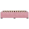 vidaXL Bettgestell Rosa 80x200 cm Samt