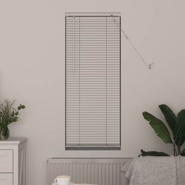 vidaXL Venetianer Jalousie Verstellbar Wei&szlig; 150 x 40 cm PVC