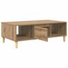 vidaXL Couchtisch Artisan-Eiche 103,5 x 60 x 35 cm Holzwerkstoff