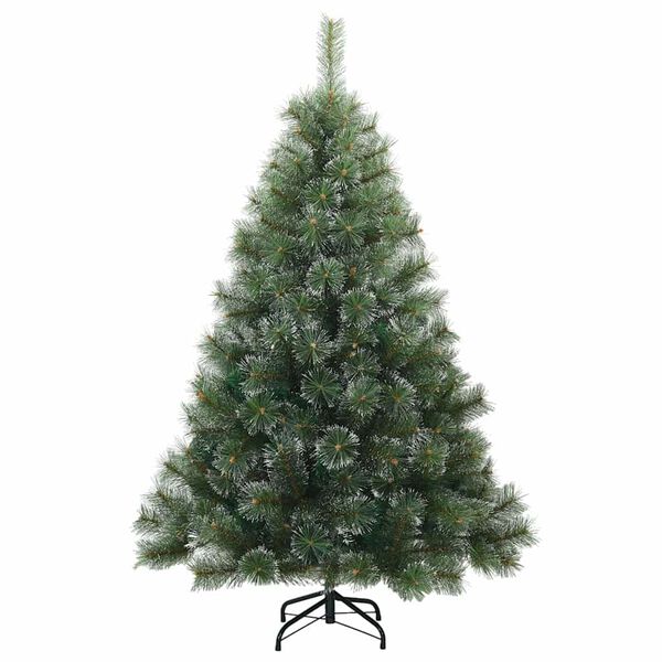 vidaXL K&uuml;nstlicher Weihnachtsbaum mit 150 LEDs Gr&uuml;n 150 cm PE und PVC