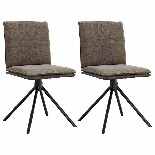 vidaXL Esszimmerstuhl Dunkelgraues