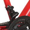 vidaXL Mountainbike 21 Gang 26 Zoll Rad 36 cm Rot