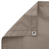 vidaXL Balkonsichtschutz Taupe 110 x 400 cm Oxford-Stoff