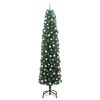vidaXL K&uuml;nstlicher Weihnachtsbaum mit 300 LEDs mit St&auml;nder Gr&uuml;n 240 cm