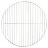 vidaXL BBQ Grillrost rund &Oslash;37 cm 304 Edelstahl