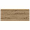 vidaXL Bad-Wandschrank Artisan-Eiche 100x25x40 cm Holzwerkstoff