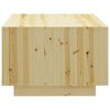 vidaXL Couchtisch 110x50x33,5 cm Massivholz Tanne