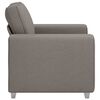 vidaXL Sofa Taupe 100 x 80 x 82 cm Stoff