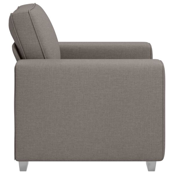vidaXL Sofa Taupe 100 x 80 x 82 cm Stoff
