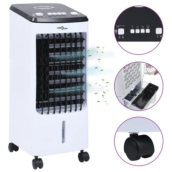 vidaXL 2-in-1 Mobiler Luftk&uuml;hler 80 W
