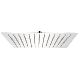 vidaXL Regenbrause Edelstahl 30x30 cm Quadratisch