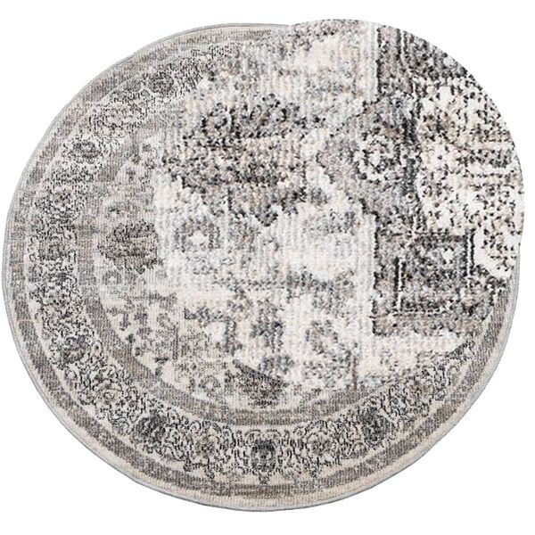 vidaXL Teppich ARBIZU Indoor und Outdoor Vintage-Design &Oslash; 200 cm