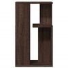 vidaXL Beistelltisch Braun Eichen-Optik 35x35x60 cm Holzwerkstoff