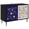 vidaXL TV-Schrank MAINZ 69 x 33 x 50,5 cm Schwarz Eichen-Optik