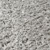 vidaXL Shaggy-Teppich Hochflor Grau 80x150 cm 50 mm