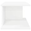 vidaXL Nachttisch Wei&szlig; 40 x 30 x 25 cm Holzwerkstoff