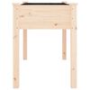vidaXL Pflanzk&uuml;bel mit Einsatz 118x59x76 cm Massivholz Tanne