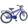 vidaXL Kinderfahrrad 18 Zoll f&uuml;r 5-7 Jahre alt Dunkelblau