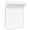vidaXL Rollladen Wei&szlig; 80 x 100 cm Aluminium und Polyurethan