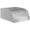 vidaXL Wasserfall 30x34x14 cm Edelstahl 304