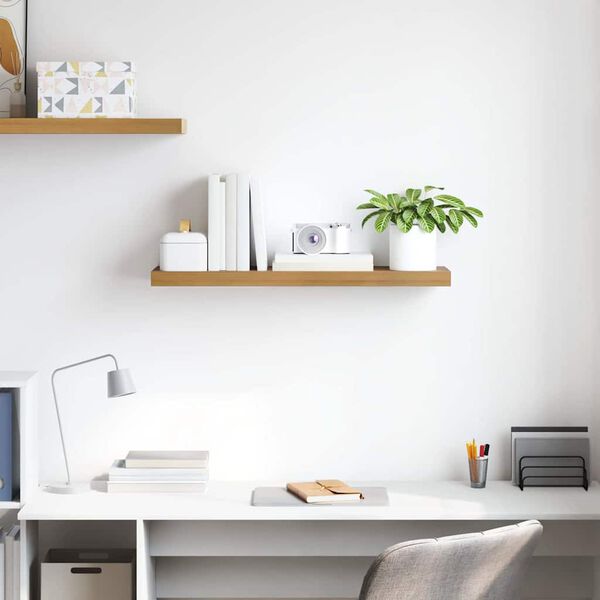 vidaXL Wandregal Wandmontiert Braun 80 x 23,5 x 4 cm Holzwerkstoff