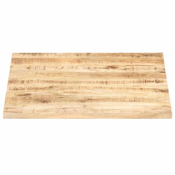 vidaXL Tischplatte Massivholz Mango 25-27 mm 60x60 cm