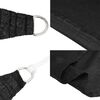 vidaXL Sonnensegel 160 g/m&sup2; Schwarz 3x4 m HDPE