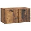vidaXL Wandmontierter TV-Schrank 59,5 x 31 x 30 cm Altholz