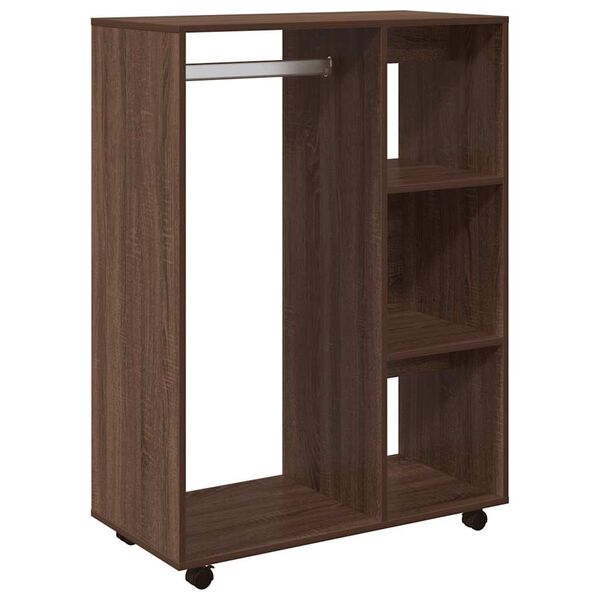vidaXL Kleiderschrank Braun Eichen-Optik 80x40x110 cm Holzwerkstoff