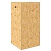 vidaXL Terrarium Braun 50 x 50 x 100 cm OSB