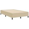 vidaXL Boxspringbett Grau-Gr&uuml;n 120 x 200 cm Samt