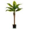 Emerald K&uuml;nstlicher Bananenbaum 110 cm Gr&uuml;n