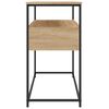 vidaXL Konsolentisch Sonoma-Eiche 100x40x75 cm Holzwerkstoff