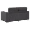 vidaXL Sofa 120cm Grau Stoff