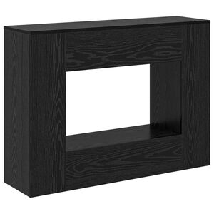 vidaXL Schwarz Eichen-Optik 101 x 29 x 74 cm